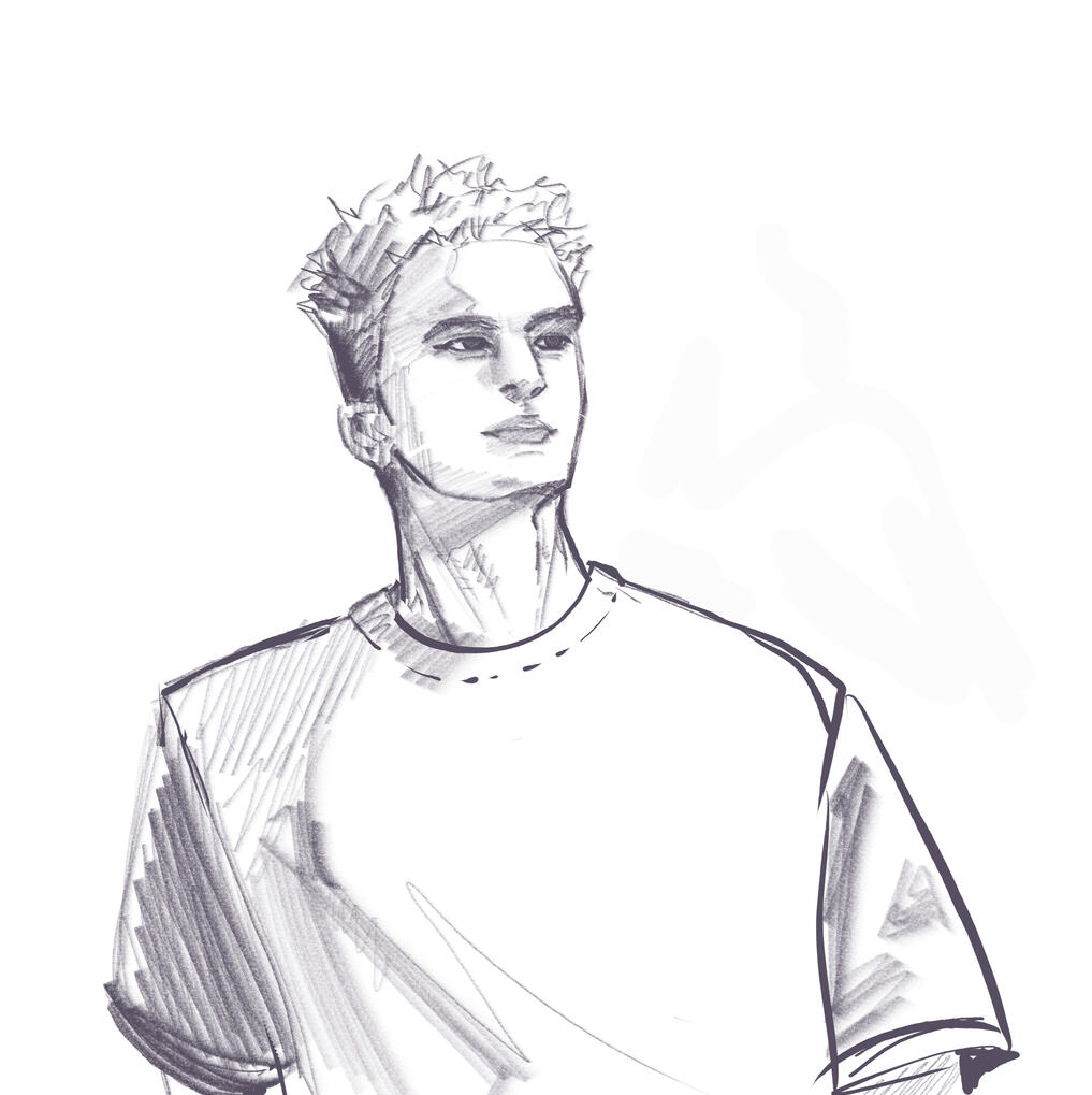 Face sketch: price: 8$